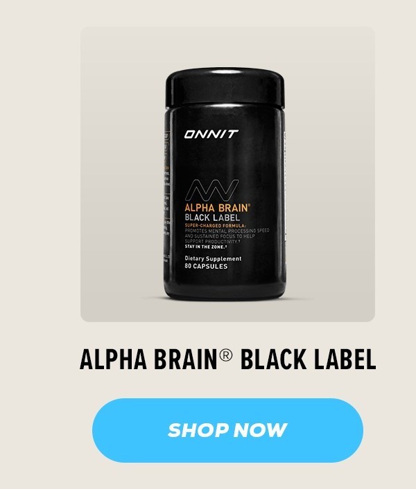 Shop Alpha BRAIN® Black Label