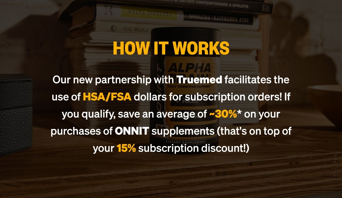 Subscribe & save with Truemed!