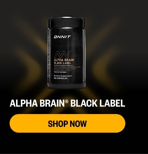 Shop Alpha BRAIN® Black Label