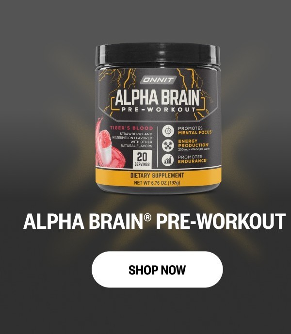 Alpha BRAIN® Pre-Workout