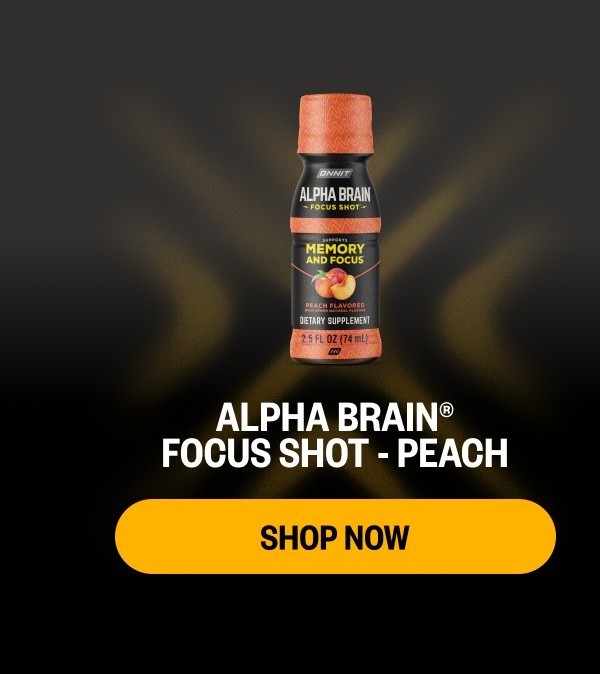 Alpha BRAIN® Focus Shot