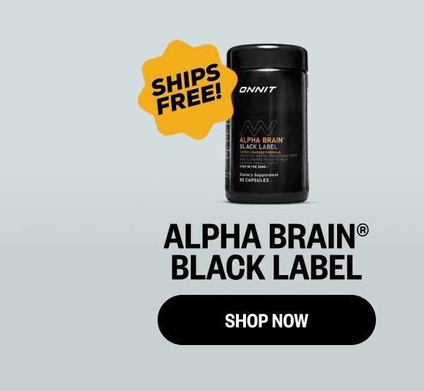 Alpha BRAIN® Black Label