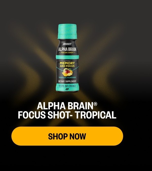 Alpha BRAIN® Focus Shot