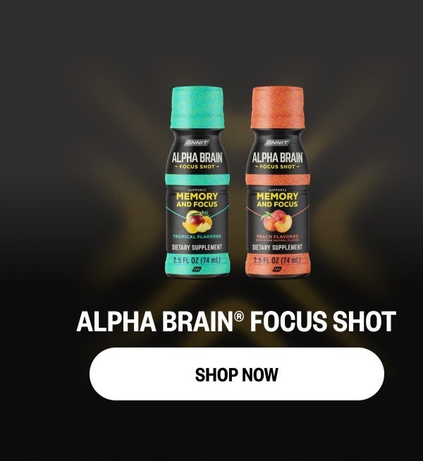 Shop Alpha BRAIN® Focus Shot