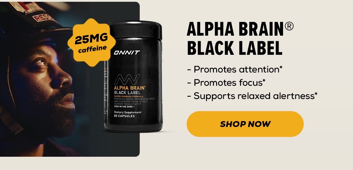 Alpha BRAIN® Black Label Alpha BRAIN® Black Label