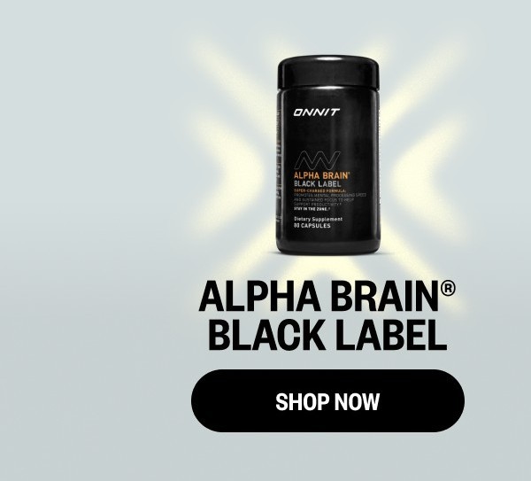 Shop Alpha BRAIN® Black Label