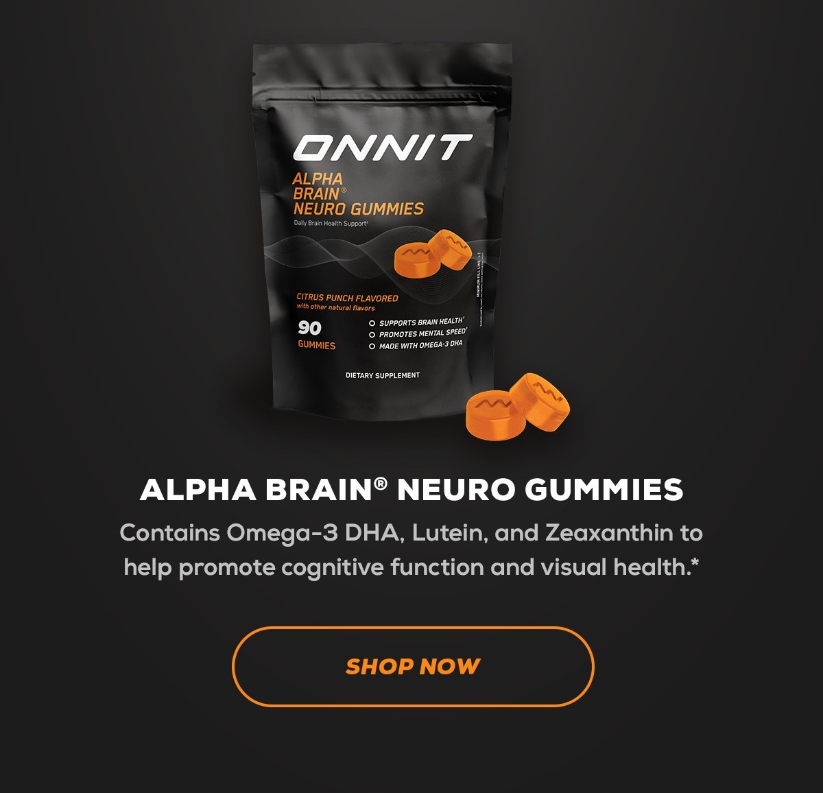 Shop Alpha BRAIN® Neuro Gummies