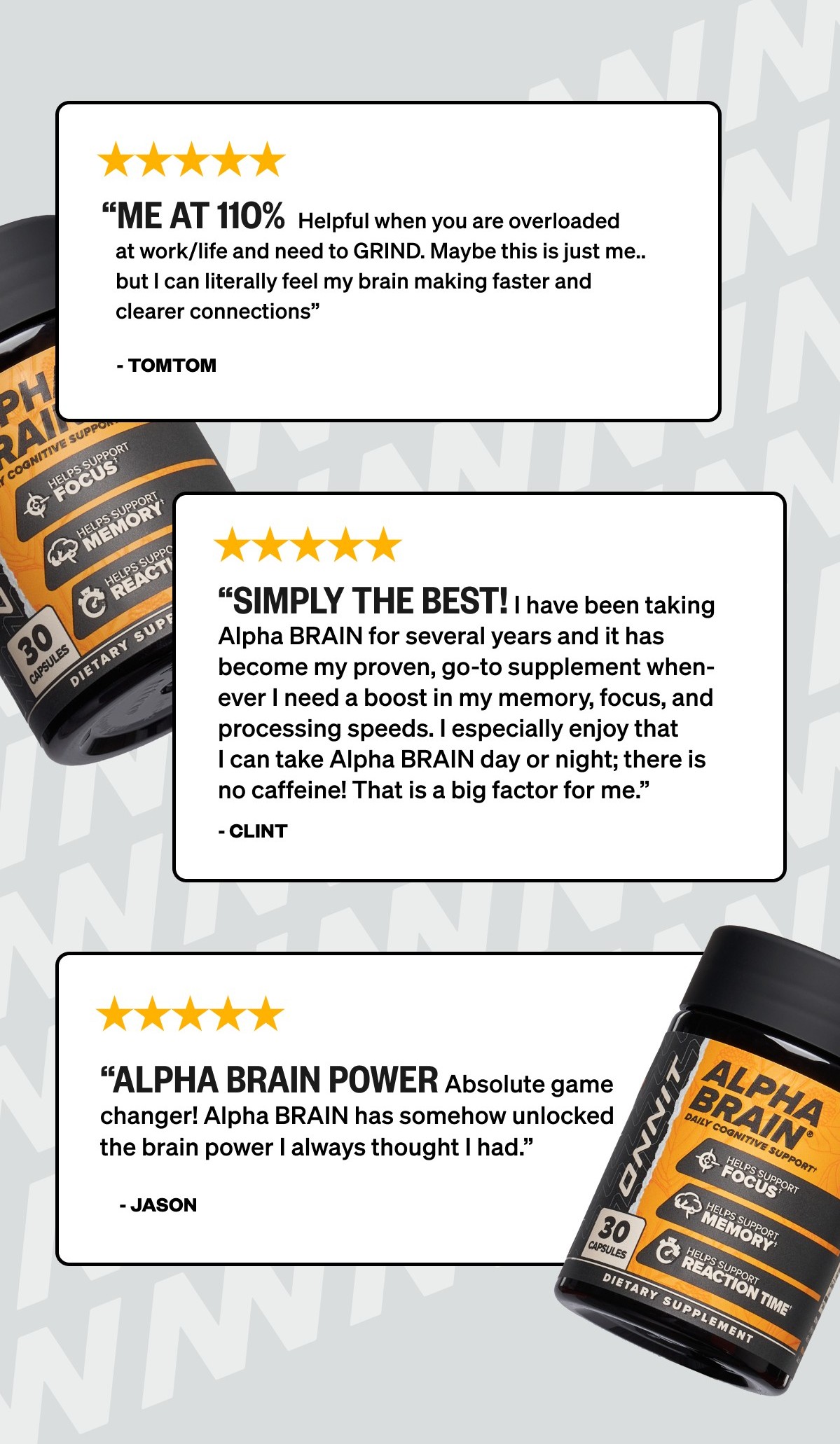 Alpha BRAIN® Reviews