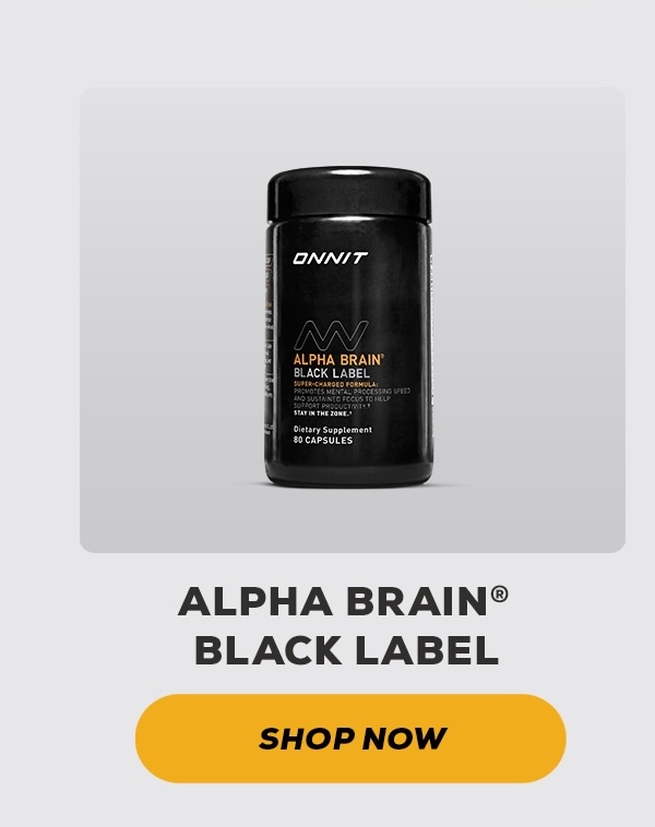 Alpha Brain® Black Label