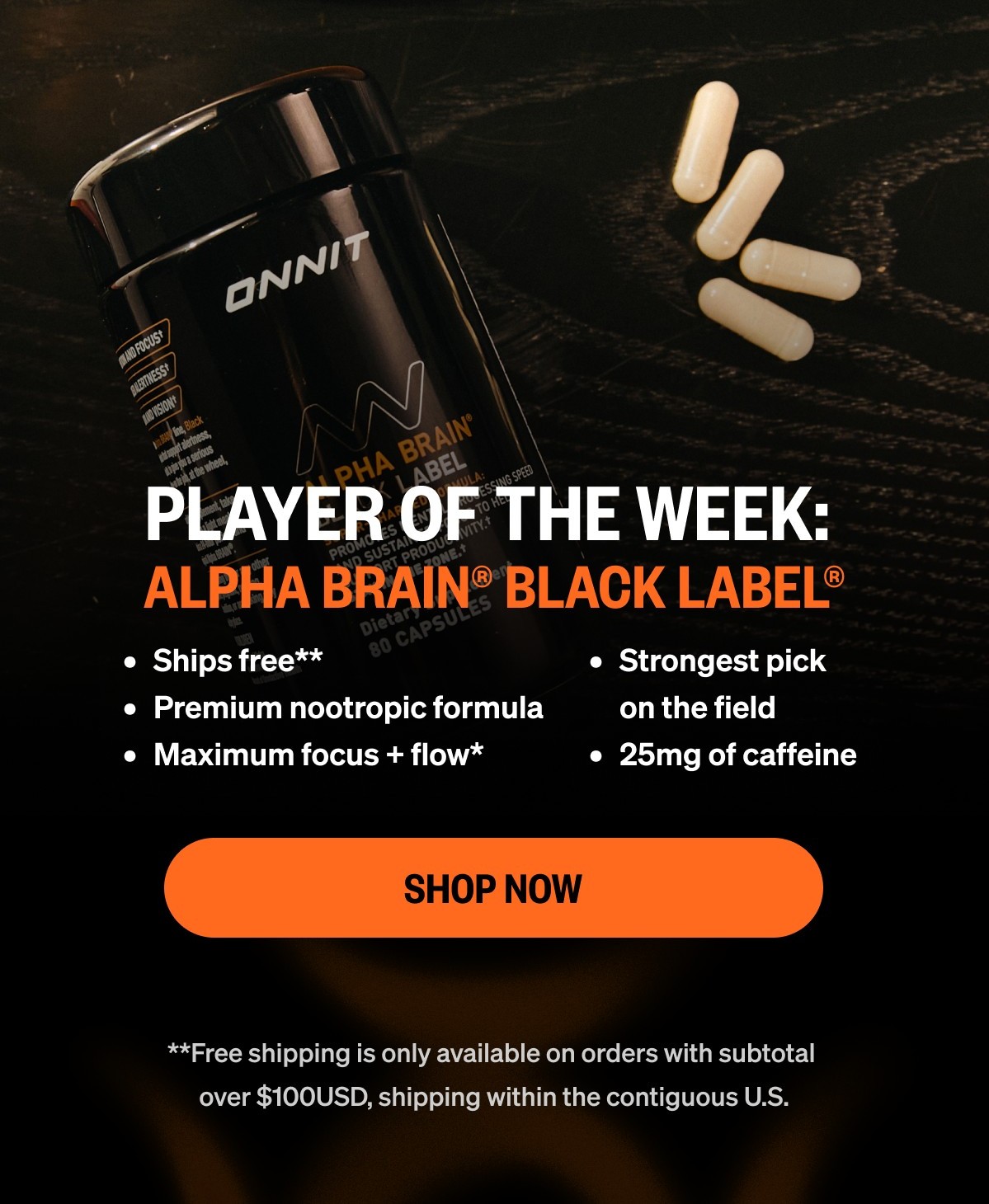Shop Alpha BRAIN® Black Label