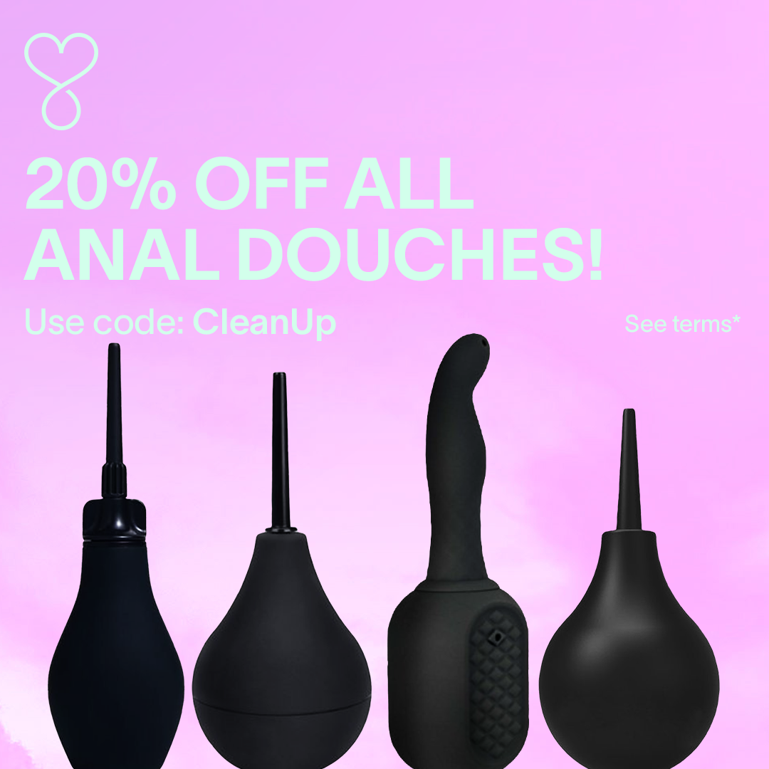 20% off all douches with code: CleanUp
