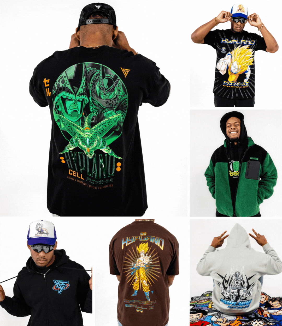 HYPLAND X DBZ LOOKBOOK 👀 Hypland