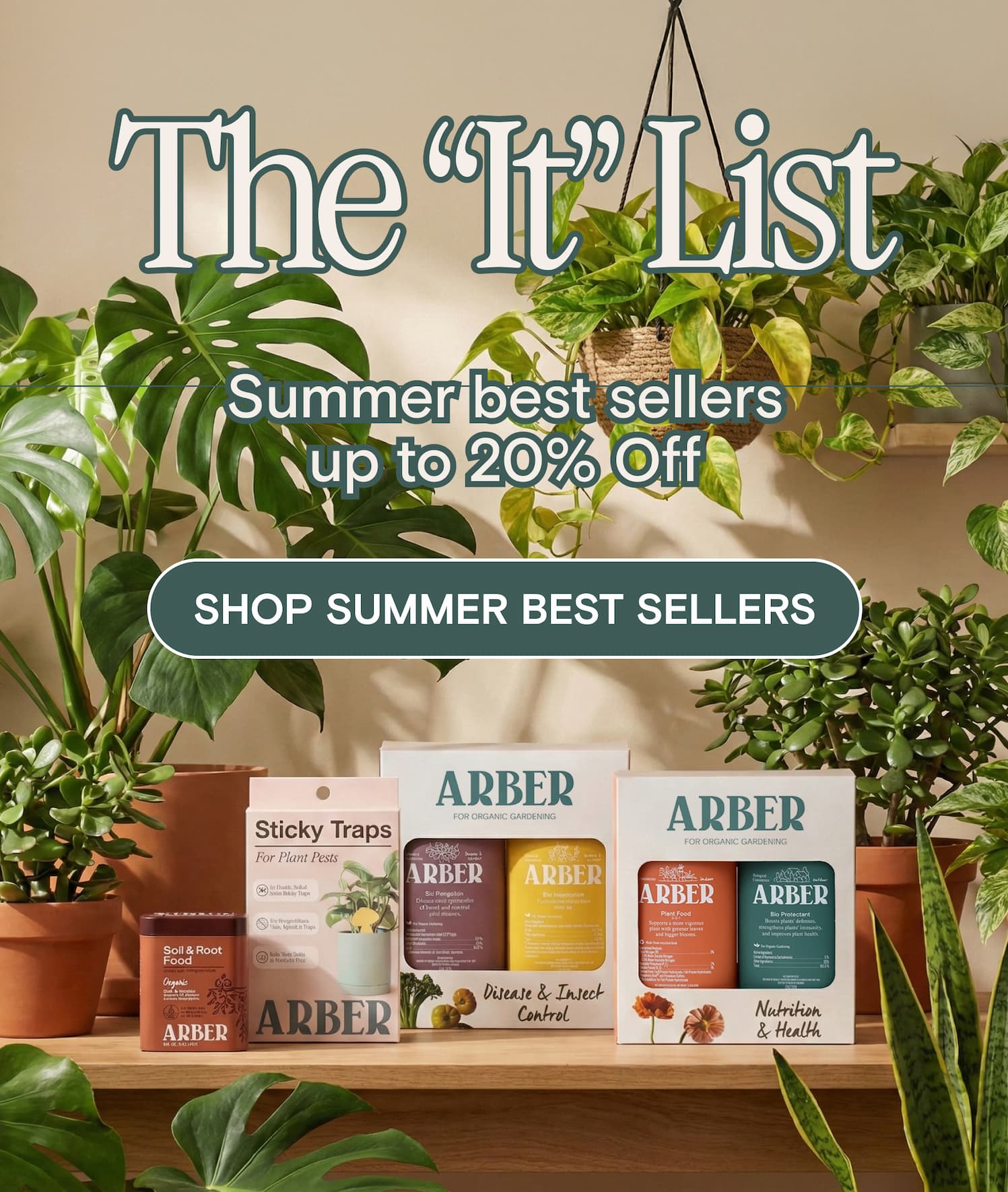 The “It” List Summer best sellers up to 20% Off