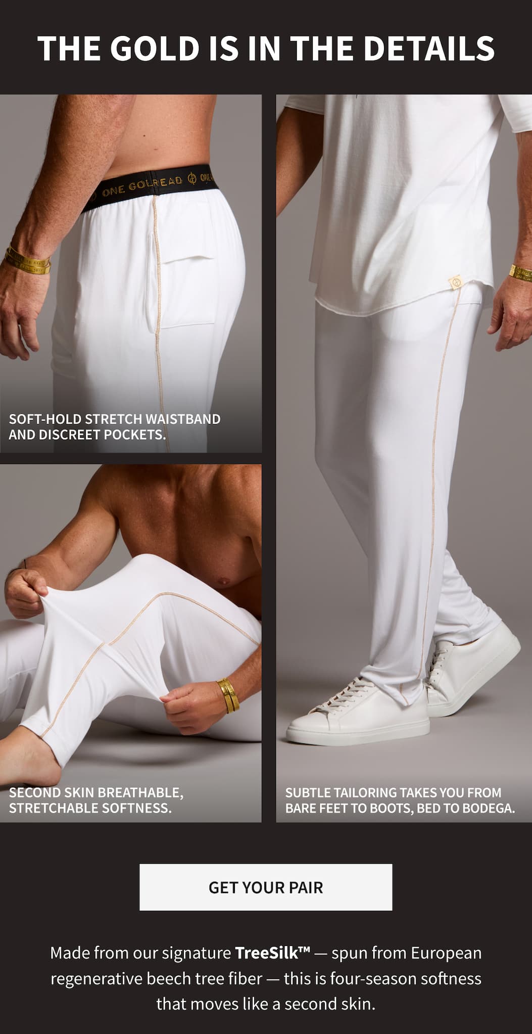 THE GOLD IS IN THE DETAILS [GET YOUR PAIR]