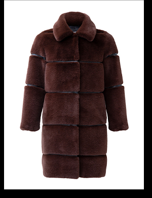 FAUX MINK COAT