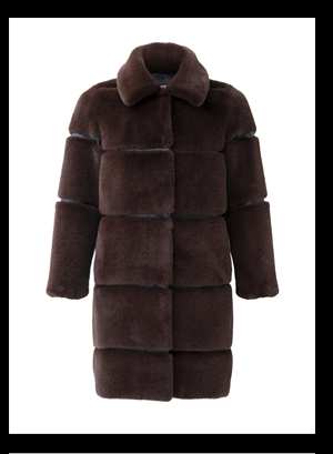 FAUX MINK COAT