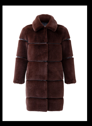 FAUX MINK COAT