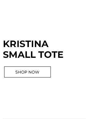 KRISTINA SMALL TOTE WITH TOP ZIPPER