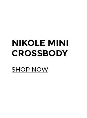 NIKOLE MINI EMBROIDERED FLORAL CROSSBODY