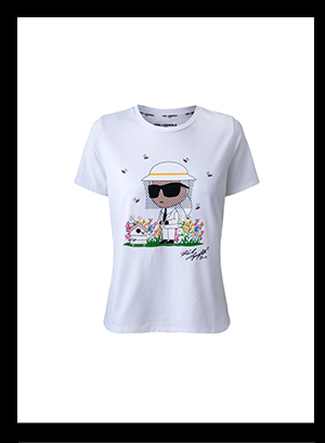 BEE KEEPER KARL LOGO TEE