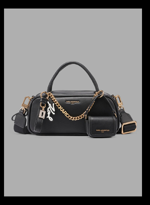 ZAYLIA MINI SATCHEL WITH CHAIN & MINI BAG