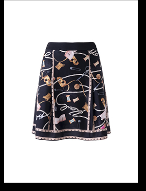 CO-ORD SILKY WHIMSY SKIRT