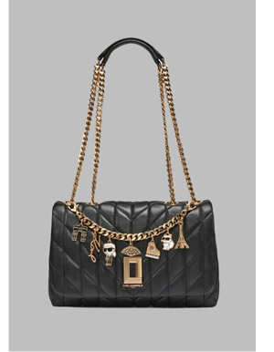 LAFAYETTE SHOULDER BLACK WITH CHARMS