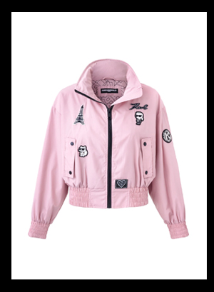 PATCH BOMBER JACKET
