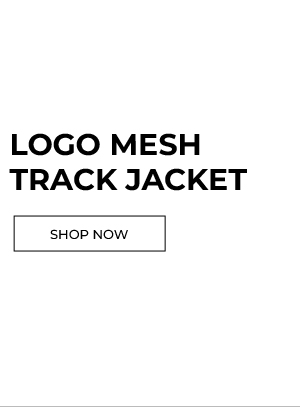 LOGO MESH TRACK JACKET