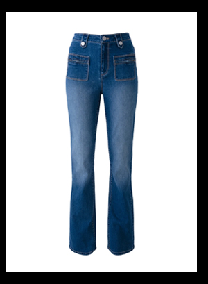 FRONT POCKET BOOTCUT JEAN