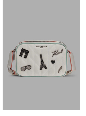 MAYBELLE CROSSBODY WITH PARIS PINS