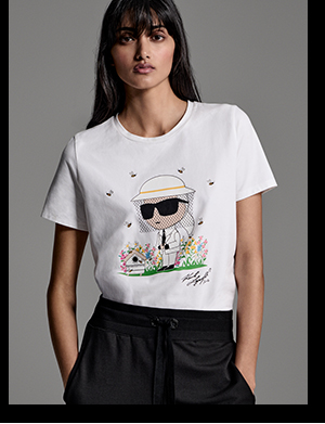 BEE KEEPER KARL LOGO TEE