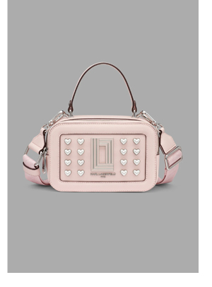 SIMONE CROSSBODY LOTUS WITH PEARL HEARTS