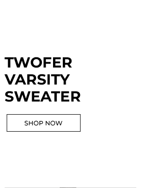TWOFER VARSITY SWEATER