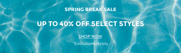 Spring Break Sale