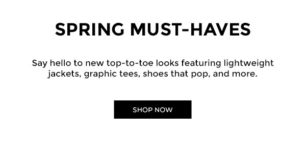 Spring Must-Haves