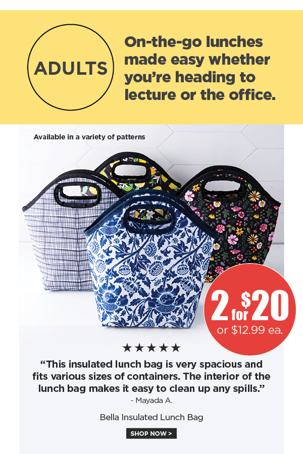 Our Top Lunch Bags For Every Age Kitchen Stuff Plus