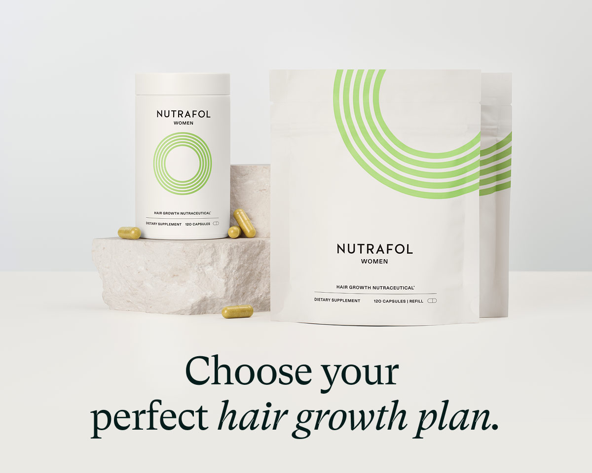 Choose your perfect hair growth plan.  