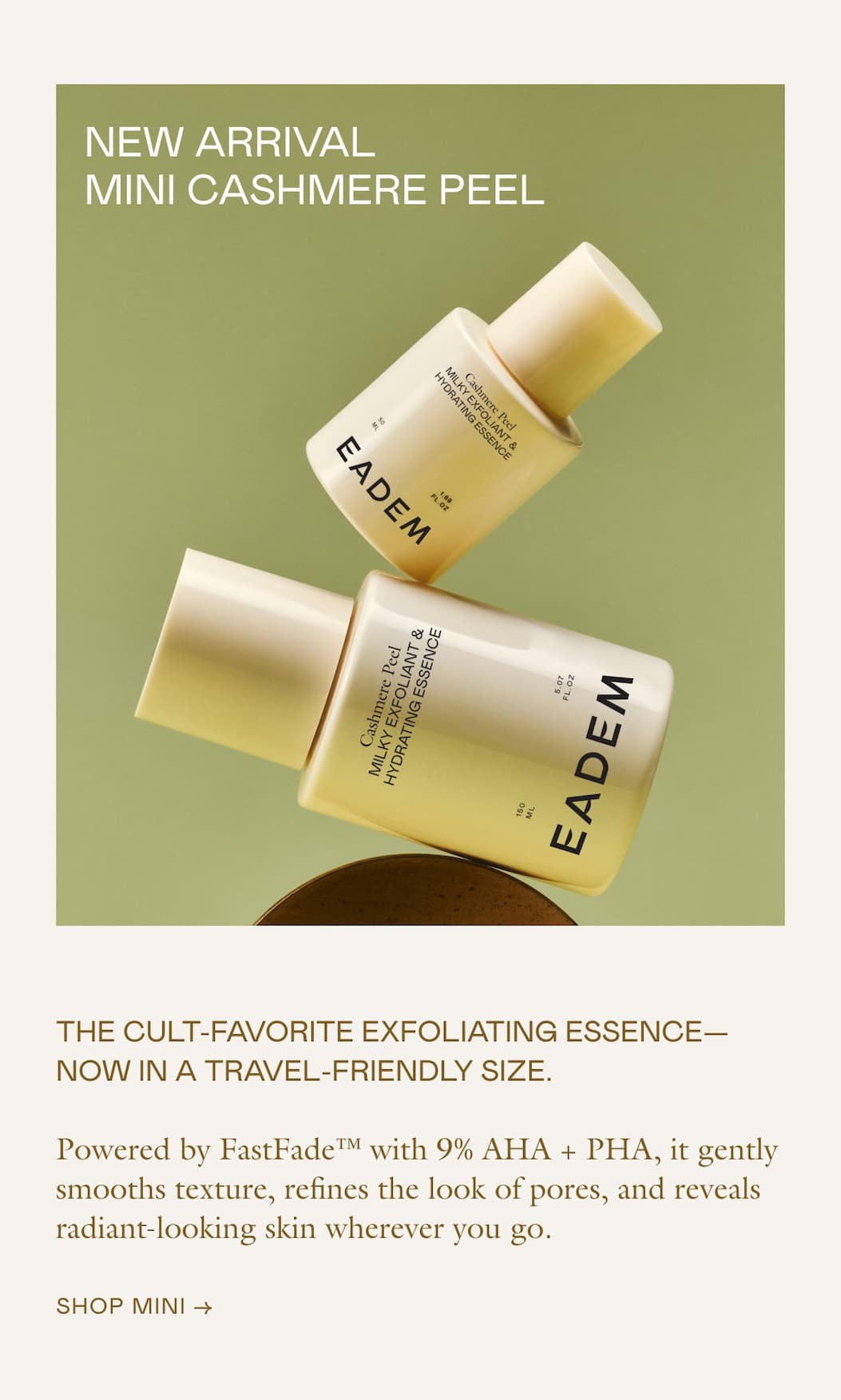 Mini Cashmere Peel