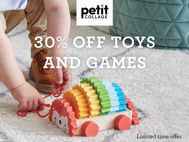 Petite Collage 30% off Toys and Games