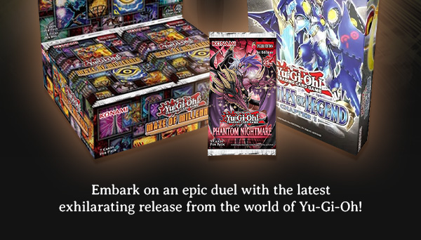 Embark on an epic duel with the latest exhilarating release from the world of Yu-Gi-Oh!