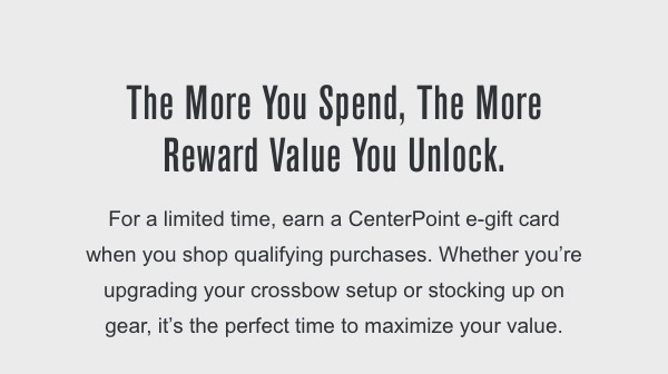 The More You Spend, The More Reward Value You Unlock