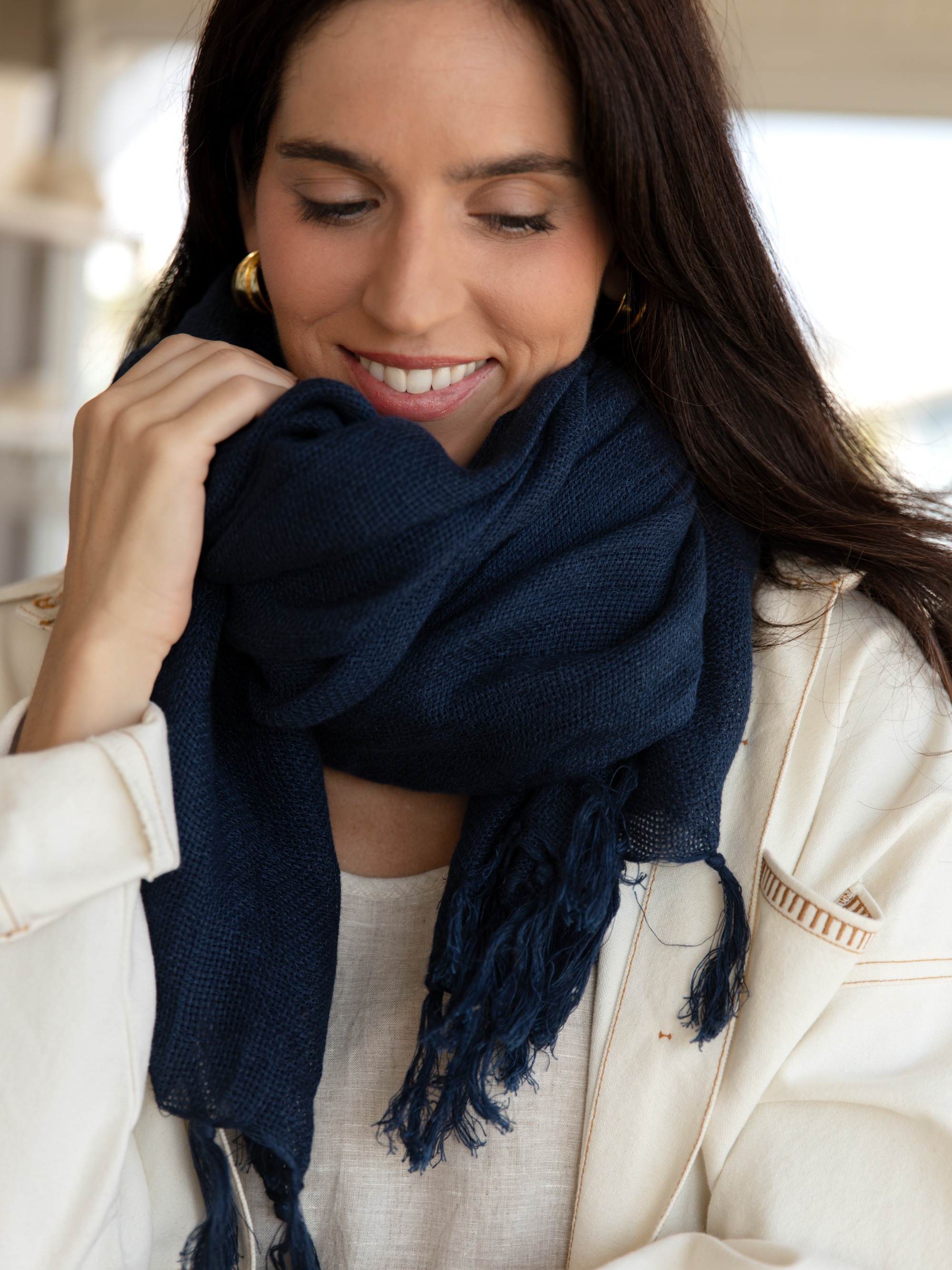 Bungalow Wrap, Night Navy