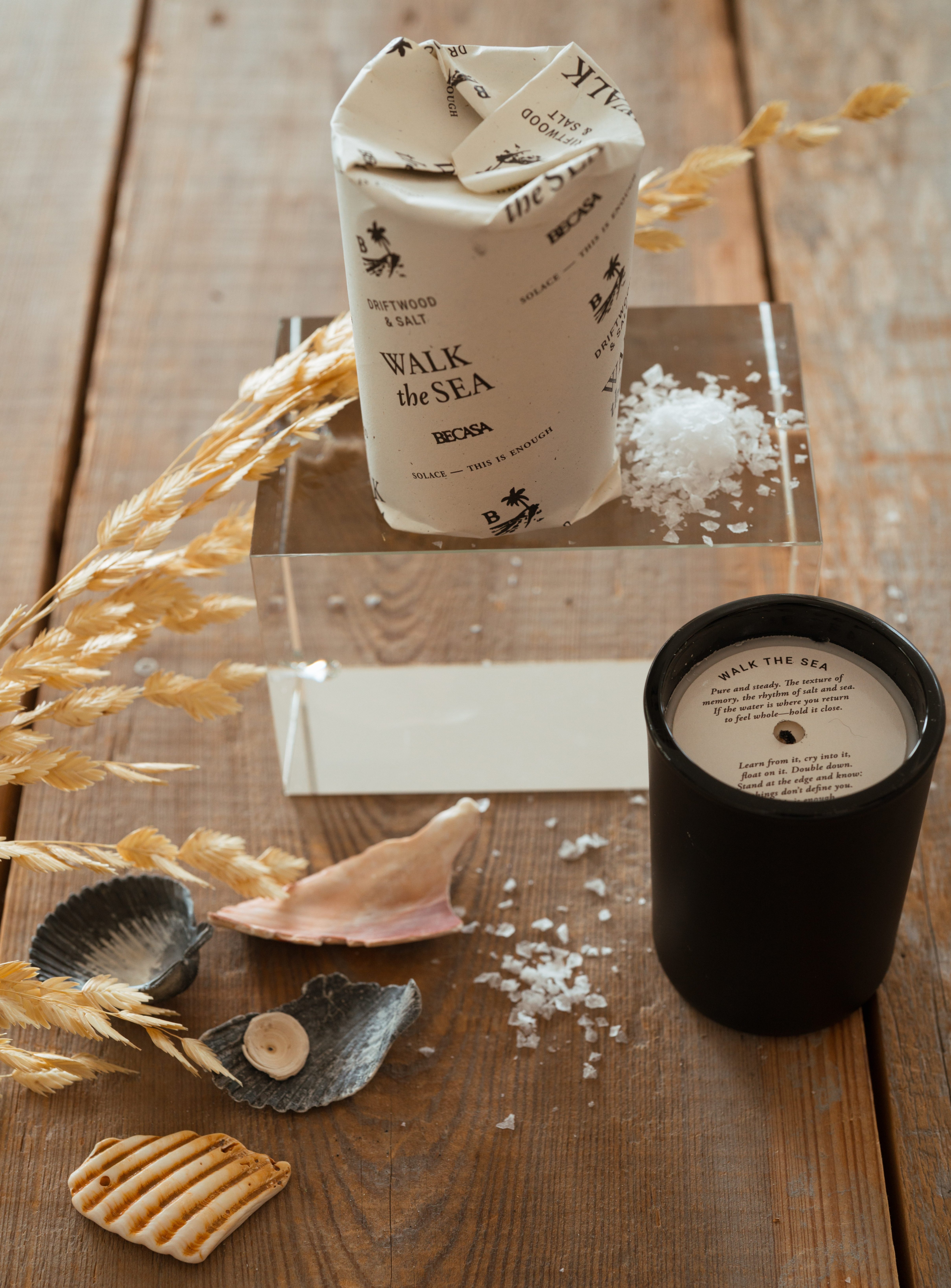 Walk the Sea candle