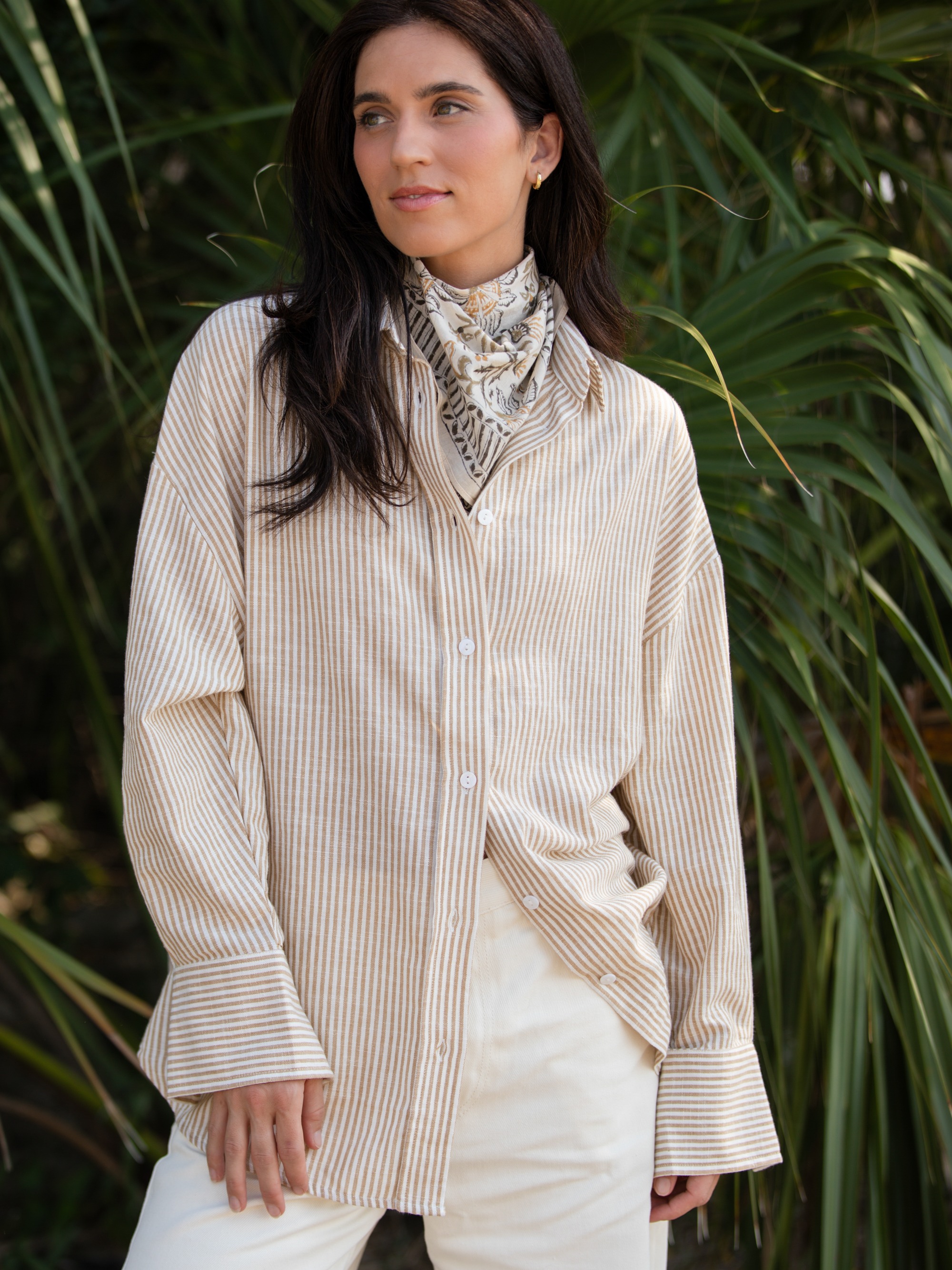 Easygoing Shirt, Salt Stripe