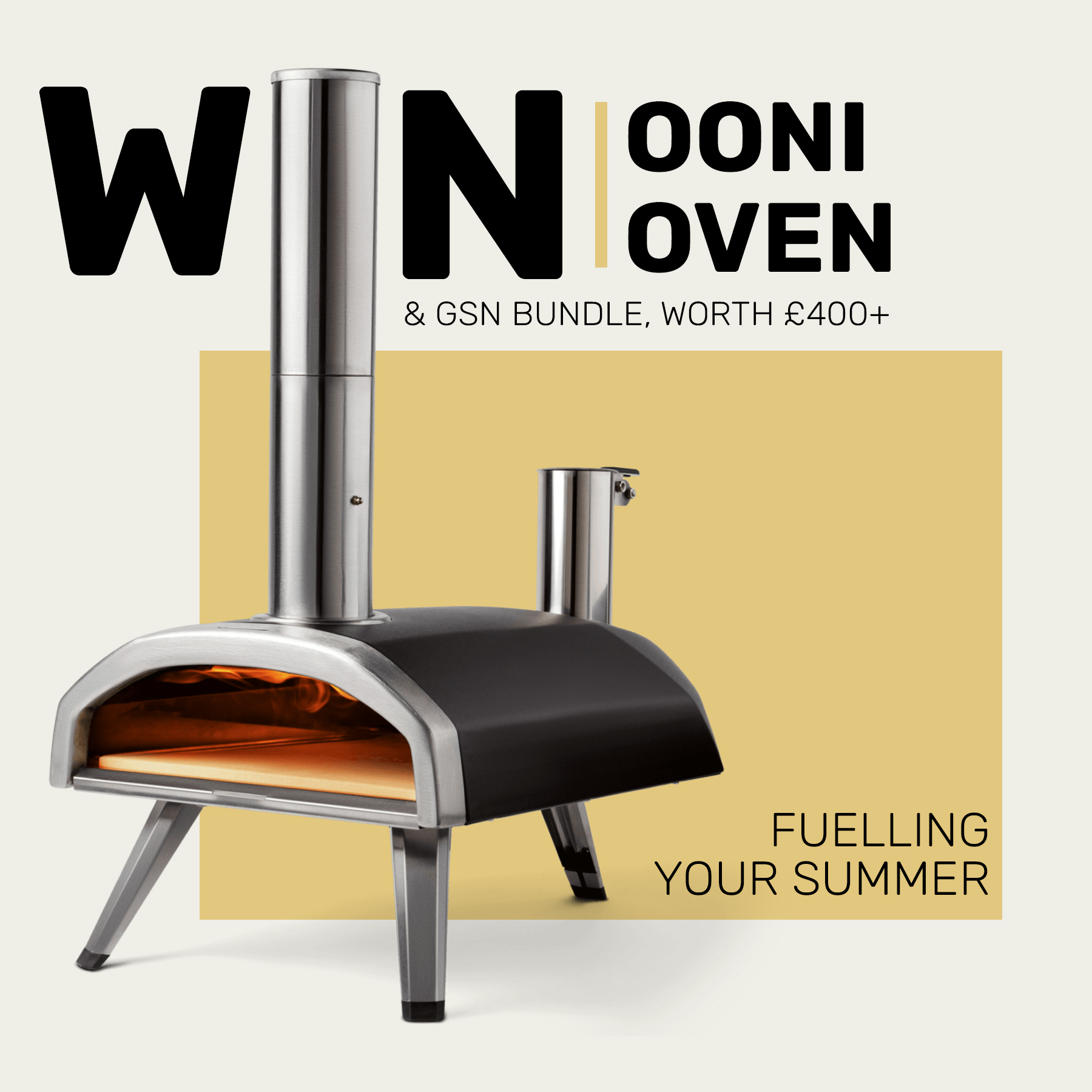 WIN Ooni Pizza Oven 🍕 Gold Standard Nutrition