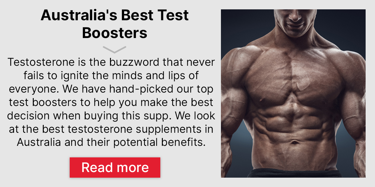 Australia's BEST Test Boosters 💪 Nutrition