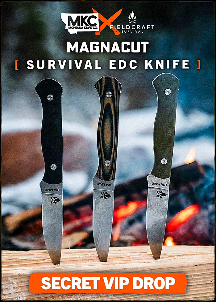 🤫 EDC Knife Secret VIP Drop! Fieldcraft Survival
