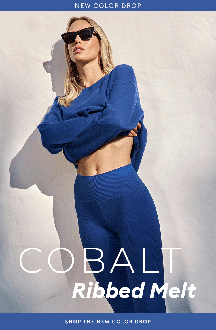 Cobalt Ribbed Melt - SHOP NOW