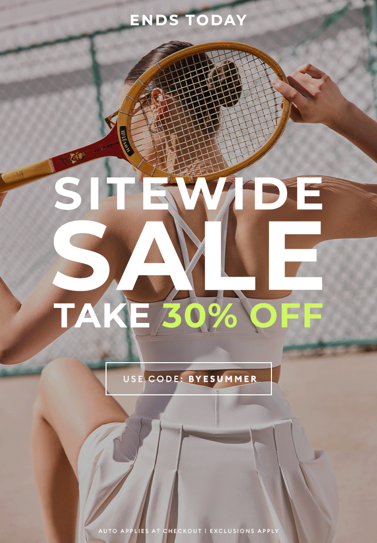 LABOR DAY SALE - ENDS TODAY - Take 30% off sitewide  - Shop Now